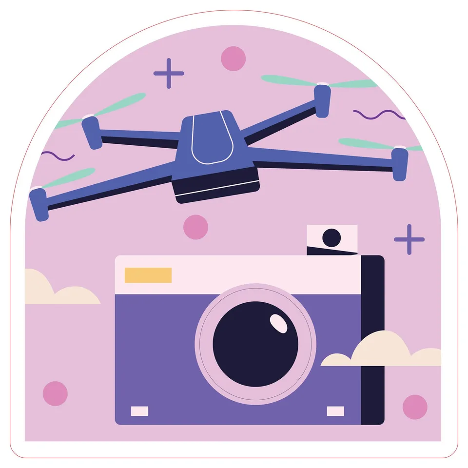 Sticker STEM, Digital Arts Hall, set B9, 50 cm, sticker 9