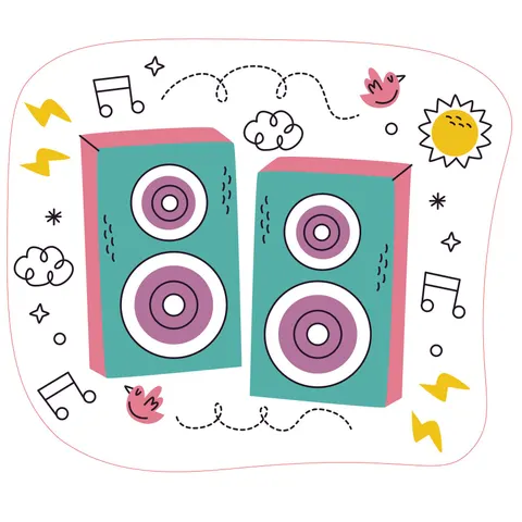 Sticker STEM, Digital Arts Hall, set B10, 50 cm, sticker 8