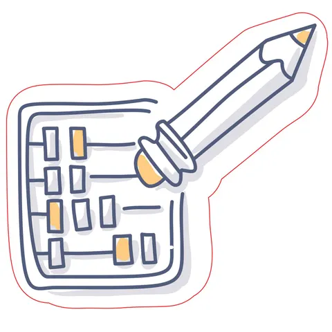 Sticker STEM, Matematică și Informatică – Matematică, set D4, 50 cm, sticker 7
