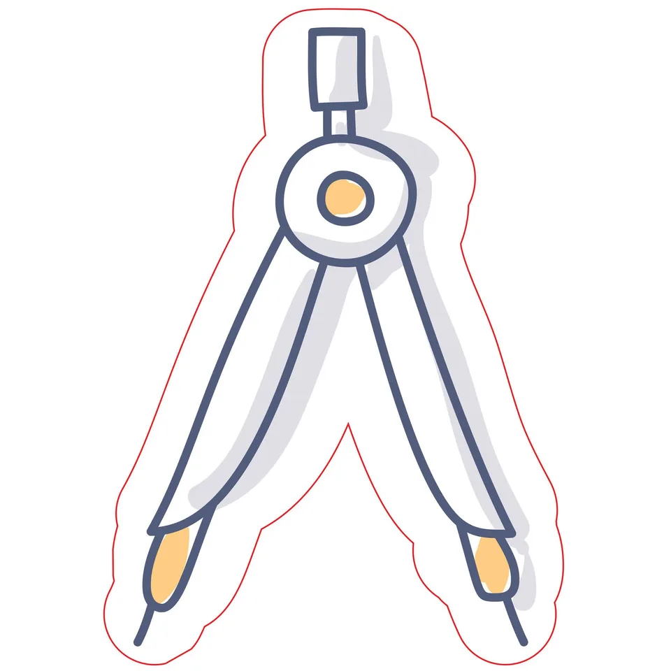 Sticker STEM, Matematică și Informatică – Matematică, set D4, 50 cm, sticker 9