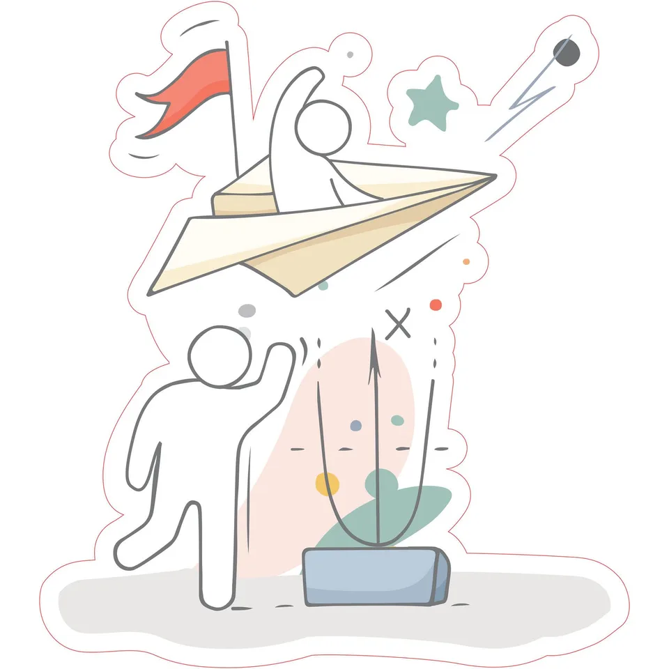 Sticker STEM, Matematică și Informatică - Matematică, set D5, 50 cm, sticker 4