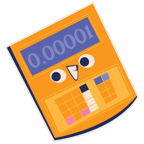 Sticker STEM, Matematică, set D9, 50 cm, sticker 3