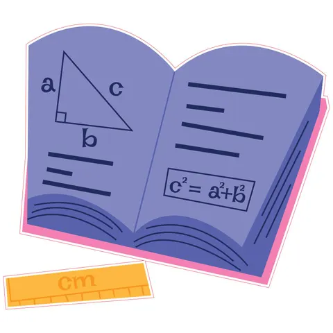 Autocolant STEM, Matematică și Informatică - Matematică, set D9, 50 cm, autocolant 8