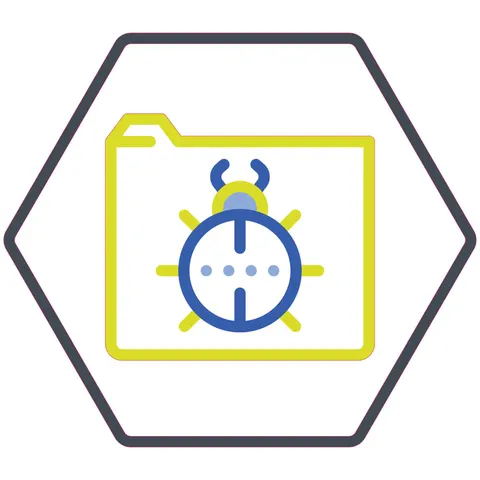 Sticker STEM, Matematică și informatică - Informatică, set E2, 50 cm, sticker 9