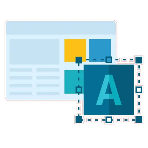 Autocolant STEM, Matematică și Informatică - Informatică, set E6, 50 cm, autocolant 4