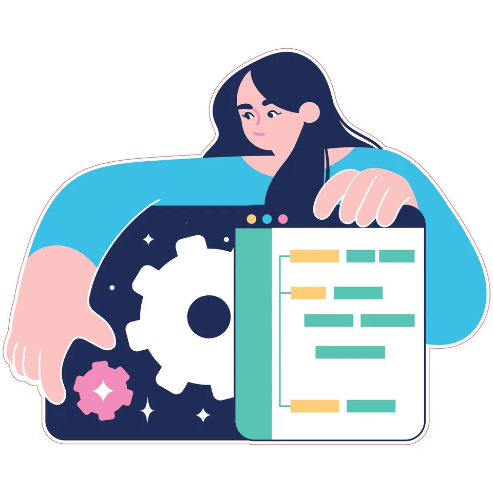 Sticker STEM, Matematică și Informatică - Informatică, Set E9, 50 cm, Sticker 9