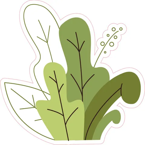 Sticker STEM, Științe Naturale - Biologie, set F5, 50 cm, sticker 4