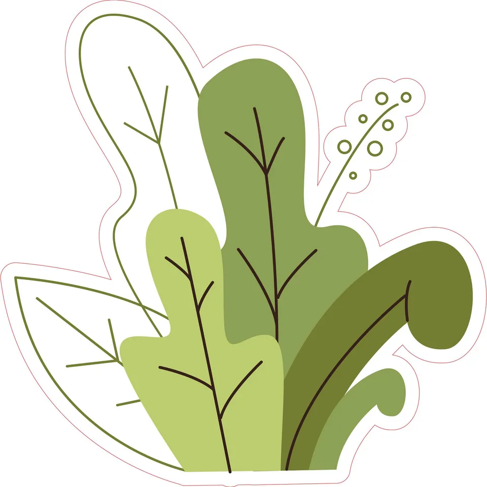 Sticker STEM, Științe Naturale - Biologie, set F5, 50 cm, sticker 4