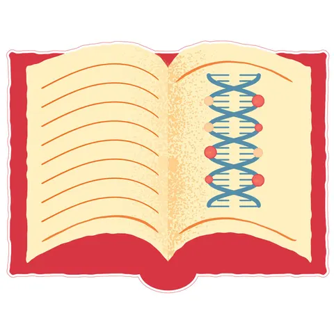 Sticker STEM, Științe Naturale – Biologie, set F7, 50 cm, sticker 6