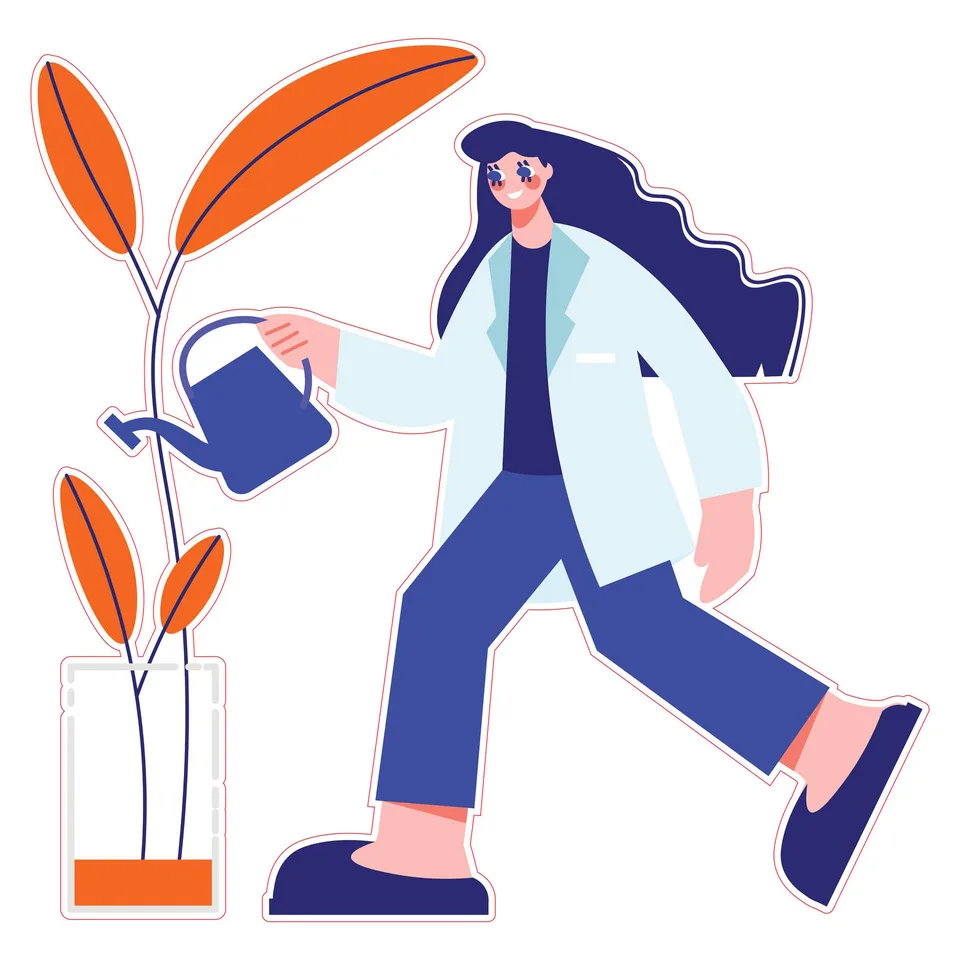 Sticker STEM, Științe Naturale - Biologie, set F9, 50 cm, sticker 1