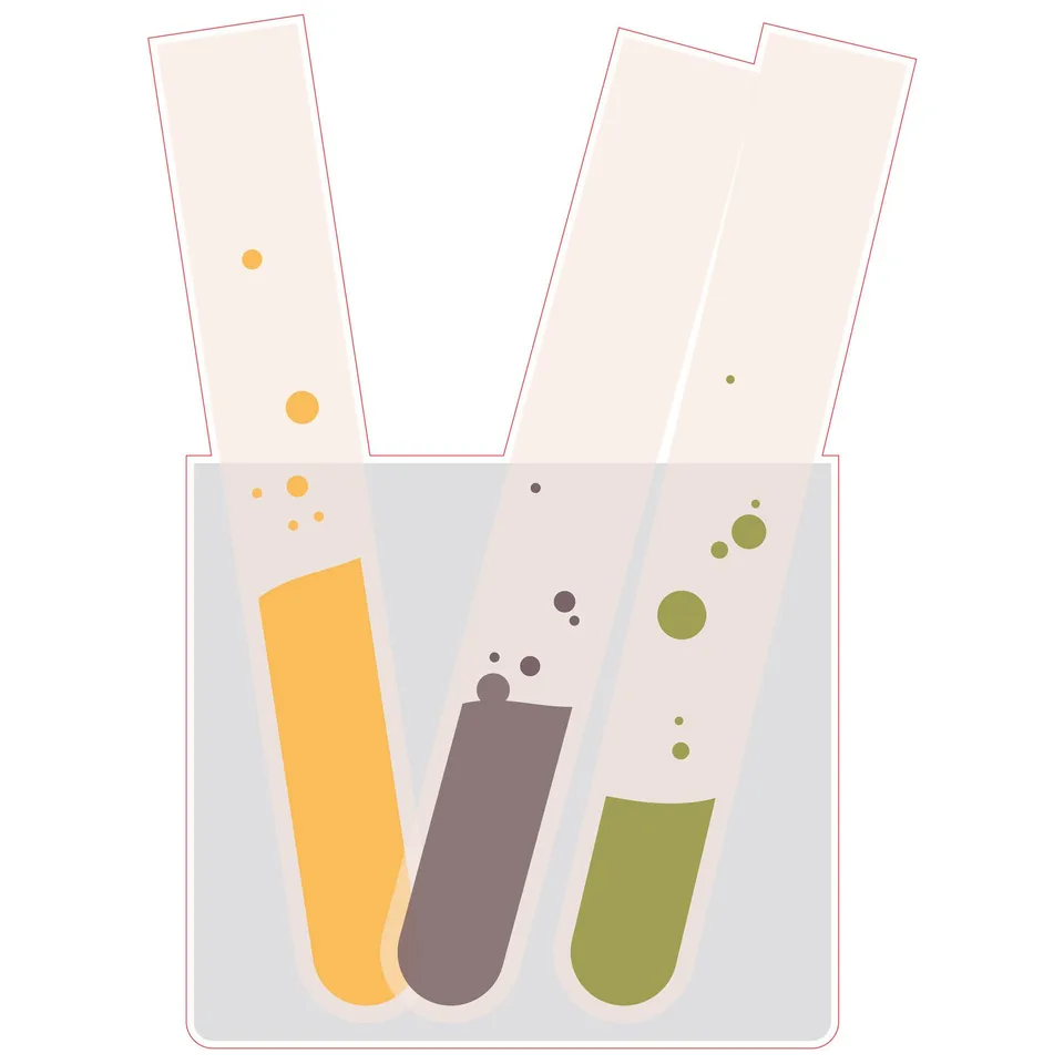 Sticker STEM, Științe Naturale - Biologie, set F10, 50 cm, sticker 9