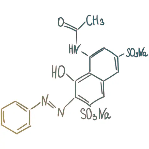 Autocolant STEM, Științe Naturale – Chimie, set H3, 50 cm, autocolant 5