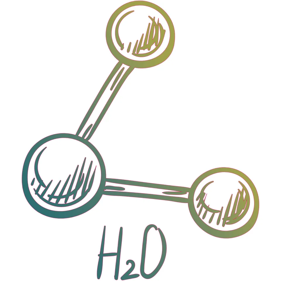 Sticker STEM, Științe Naturale - Chimie, set H3, 50 cm, sticker 7