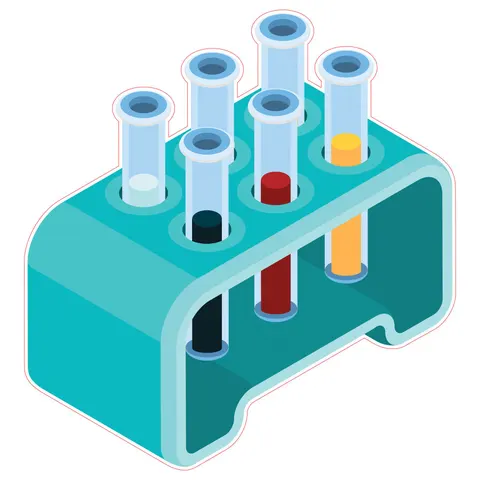 Sticker STEM, Științe naturale - Chimie, set H6, 50 cm, sticker 1