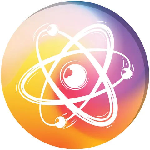 Sticker STEM, Științe Naturale - Chimie, set H7, 50 cm, sticker 1