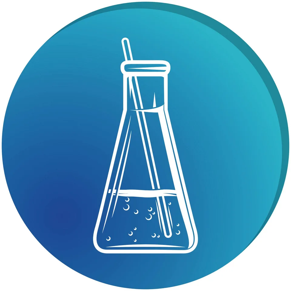 Sticker STEM, Științe Naturale - Chimie, Set H7, 50 cm, Sticker 3