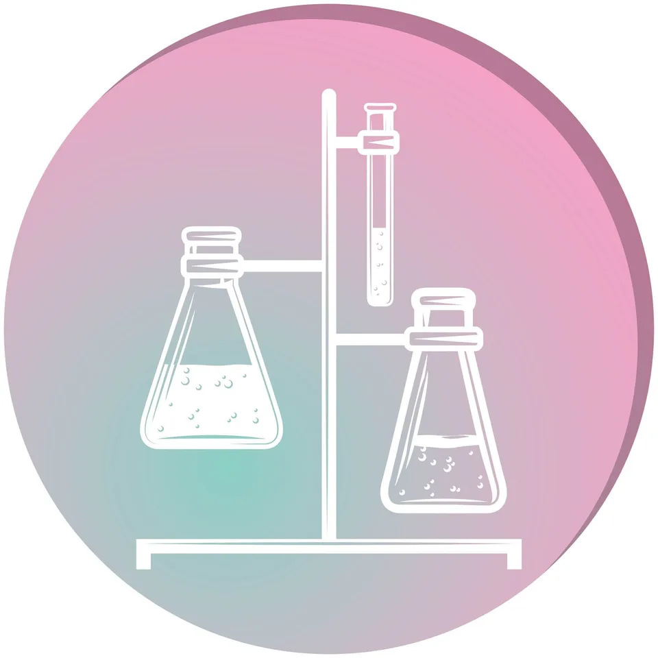 Autocolant STEM, Științe Naturale - Chimie, set H7, 50 cm, autocolant 6