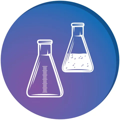 Sticker STEM, Științe Naturale - Chimie, set H7, 50 cm, sticker 7