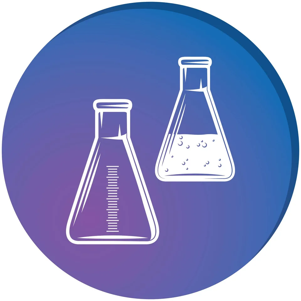 Sticker STEM, Științe Naturale - Chimie, set H7, 50 cm, sticker 7