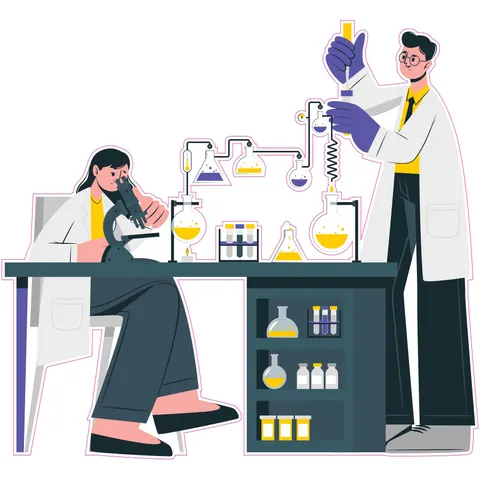 Sticker STEM, Științe naturale - Chimie, set H10, 50 cm, sticker 8