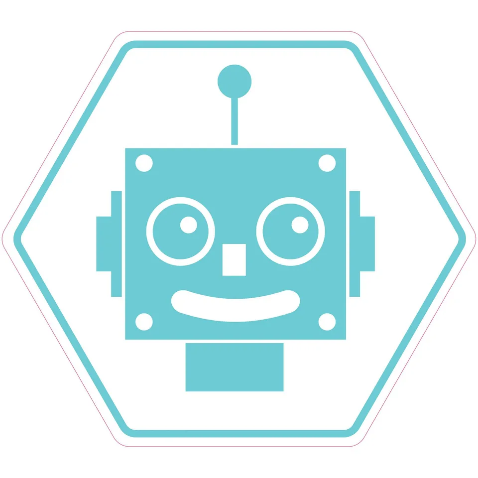 Autocolant STEM, Robotică și Sisteme Ciber-Fizice, Set I1, 50 cm, Autocolant 7