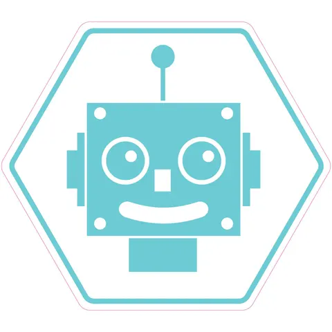 Autocolant STEM, Robotică și Sisteme Ciber-Fizice, Set I1, 50 cm, Autocolant 7