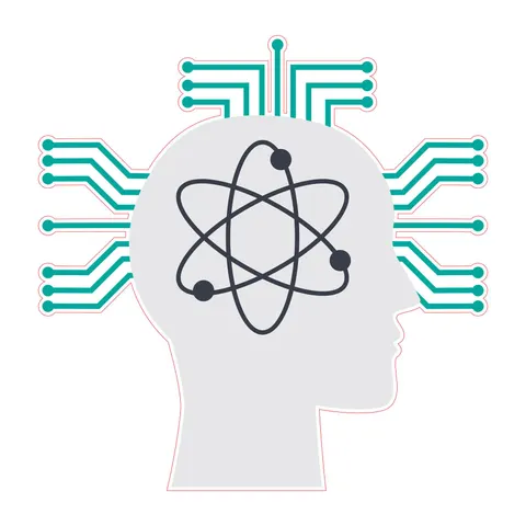 Sticker STEM, robotică și sisteme cibernetice-fizice, set I4, 50 cm, sticker 7