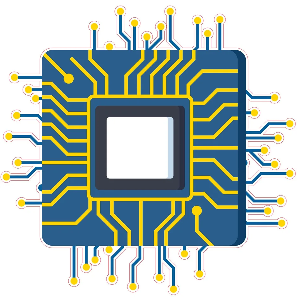Sticker STEM, Robotică și Sisteme Ciber-Fizice, set I4, 50 cm, sticker 10