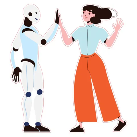 Sticker STEM, Robotică și Sisteme Ciber-Fizice, set I5, 50 cm, sticker 1