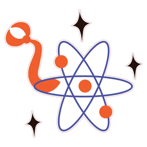 Sticker STEM, robotică și sisteme ciber-fizice, set I5, 50 cm, sticker 5