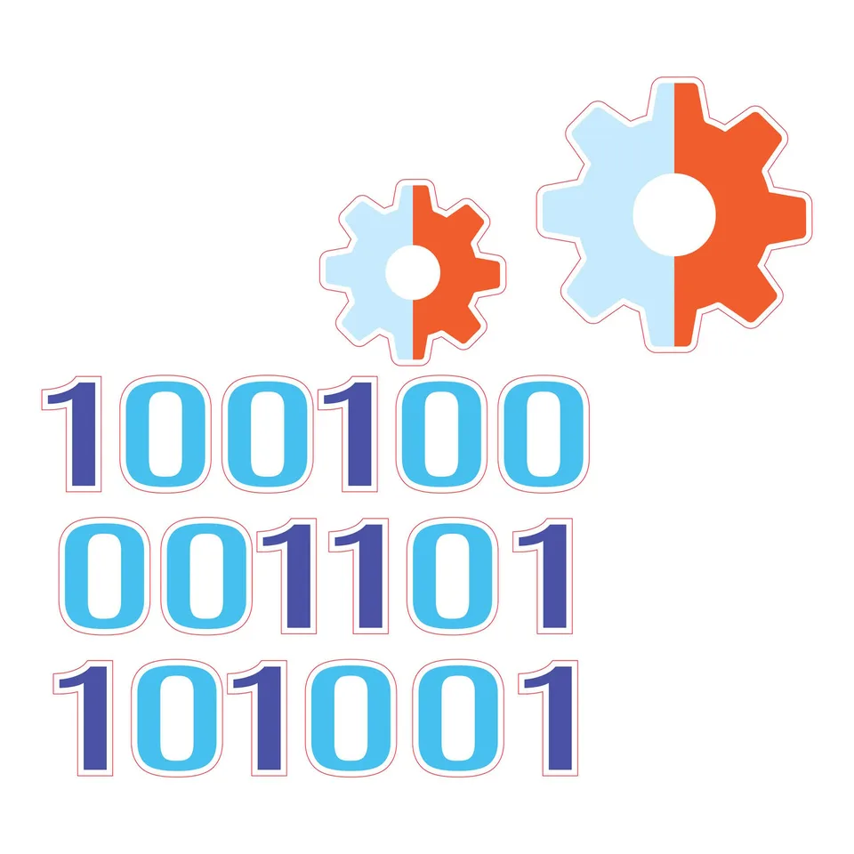 Sticker STEM, Robotică și sisteme cibernetice-fizice, set I5, 50 cm, sticker 9