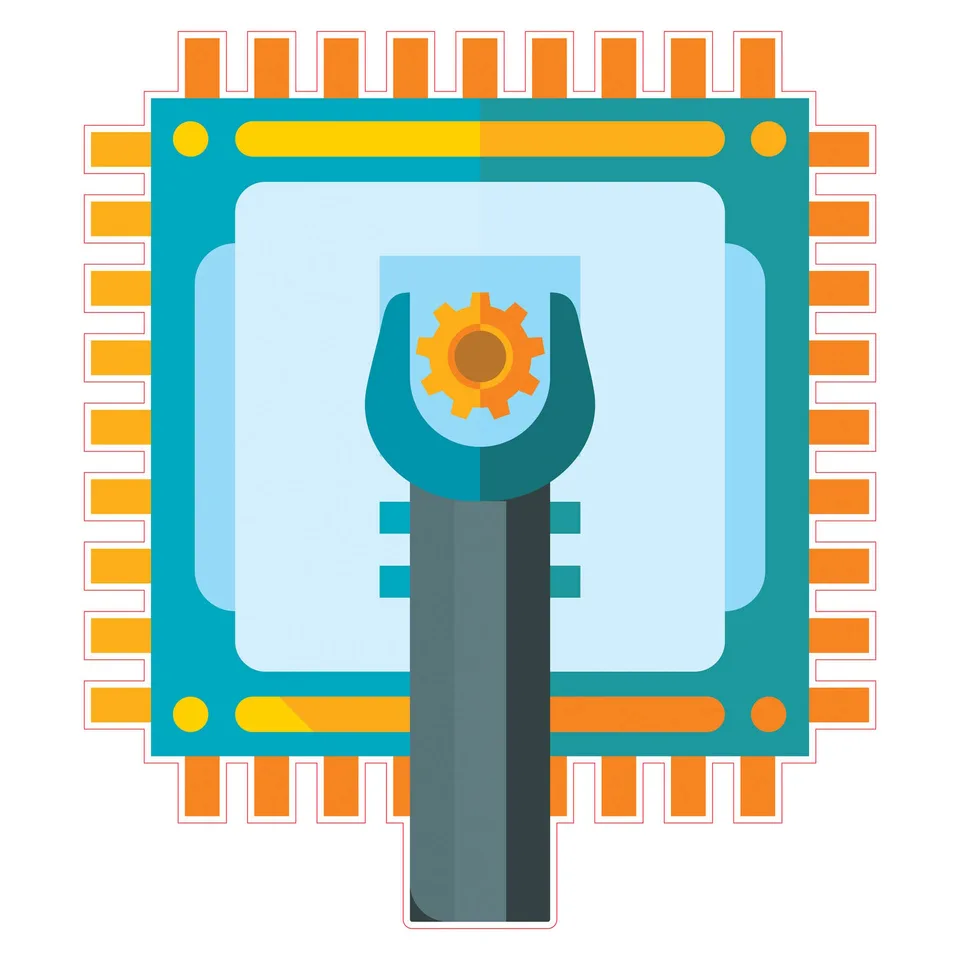 Sticker STEM, Robotică și Sisteme Ciber-Fizice, Set I7, 50 cm, Sticker 3