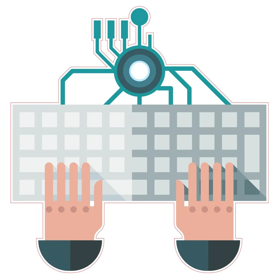 Sticker STEM, robotică și sisteme cibernetice-fizice, set I7, 50 cm, sticker 7
