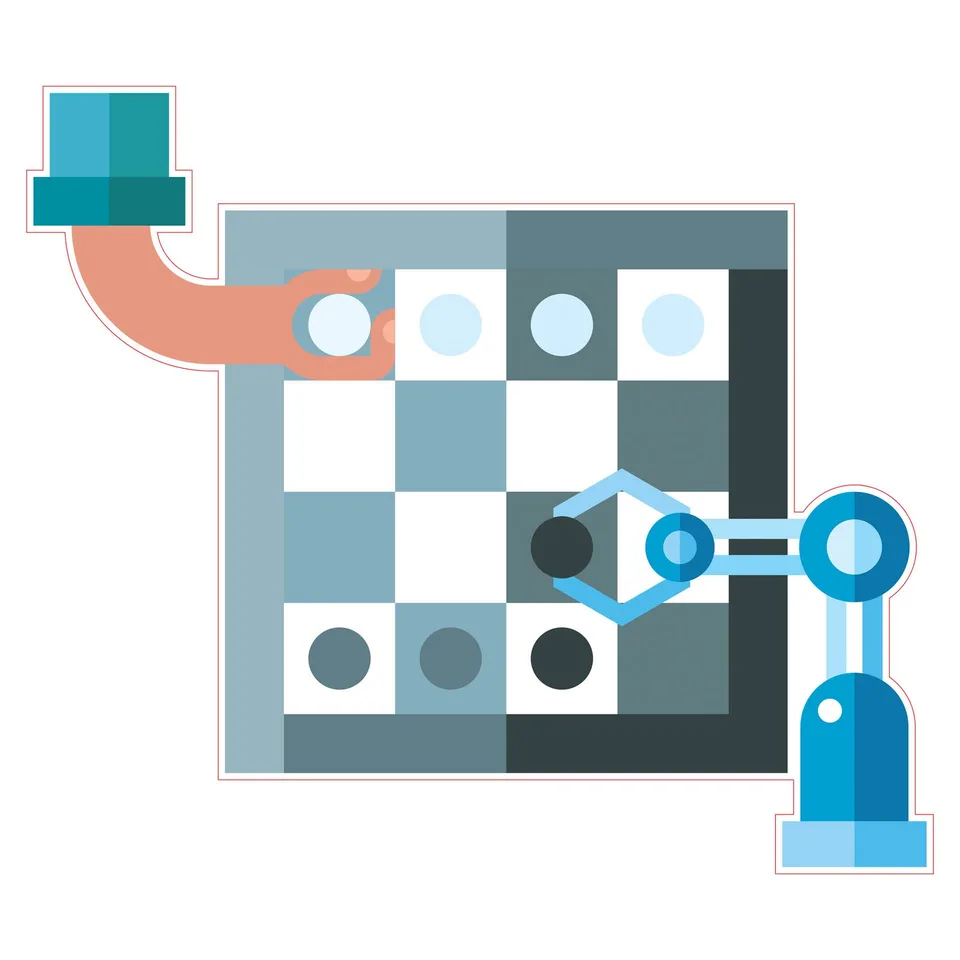 Sticker STEM, Robotică și Sisteme Ciber-Fizice, set I7, 50 cm, sticker 9