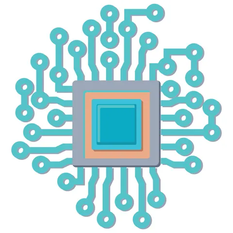 Sticker STEM, Robotică și Sisteme Ciber-Fizice, set I10, 50 cm, sticker 7
