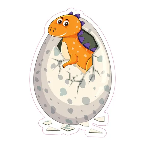 Sticker STEM, Pentru cei mici, set 10 buc., 50 cm, sticker 6