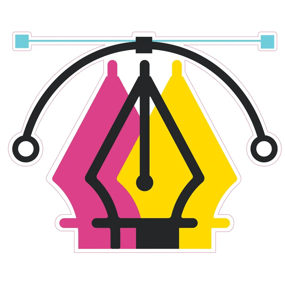 Sticker STEM, Design și prototipare 3D, set A1, 80 cm, sticker 3