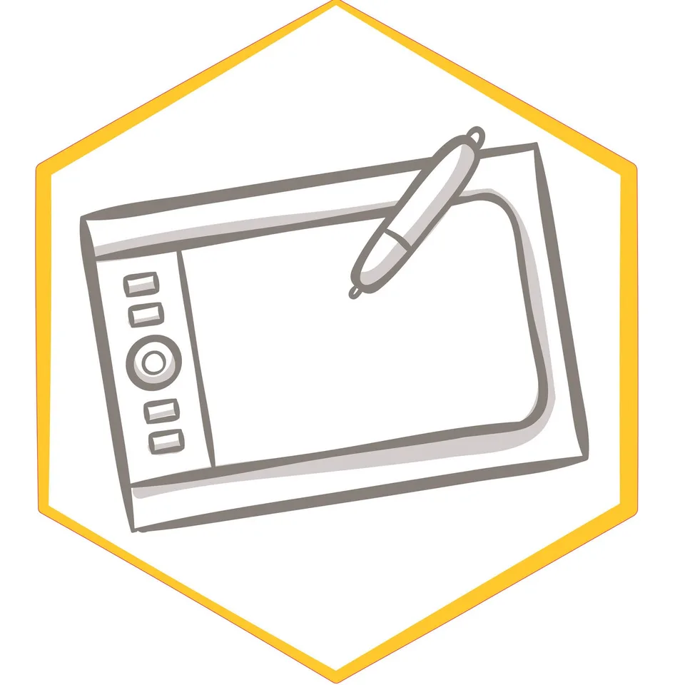 Sticker STEM, Design și prototipare 3D, set A2, 80 cm, sticker 3