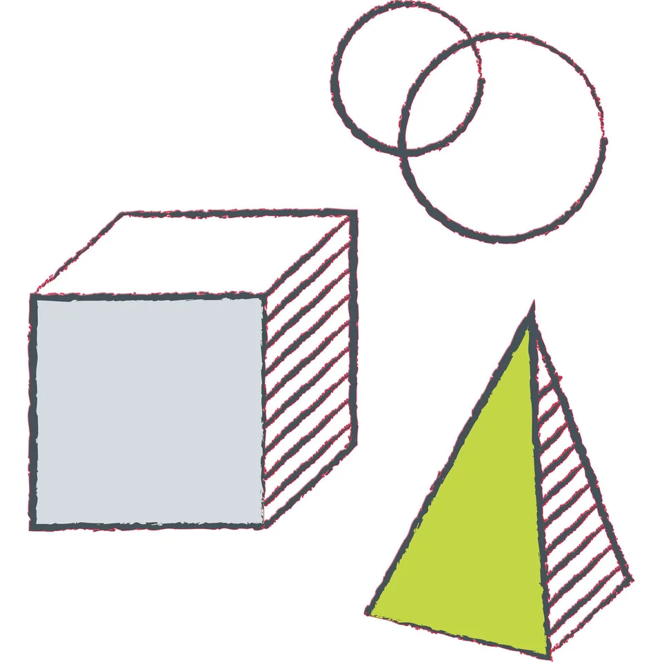 Autocolant STEM, Design și Prototipare 3D, Set A3, 80 cm, Autocolant 4