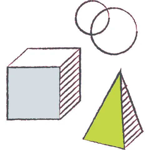Autocolant STEM, Design și Prototipare 3D, Set A3, 80 cm, Autocolant 4