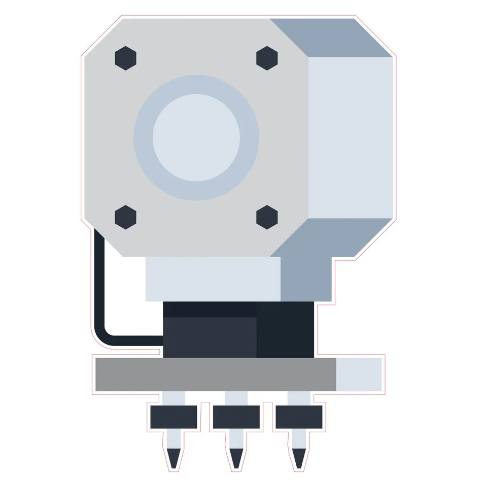 Autocolant STEM, Design și Prototipare 3D, Set A5, 80 cm, Autocolant 2