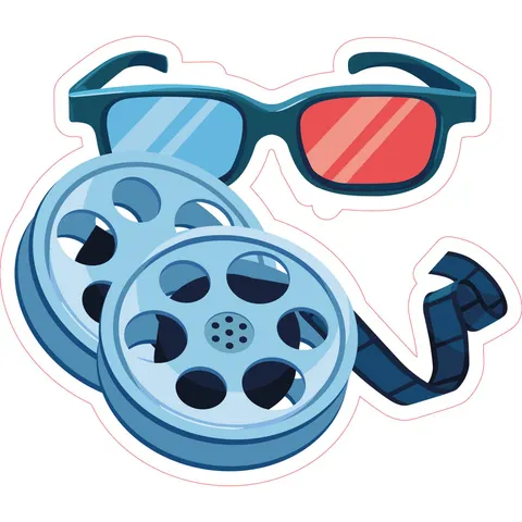 Sticker STEM, Sala Arte Digitale, set B4, 80 cm, sticker 4