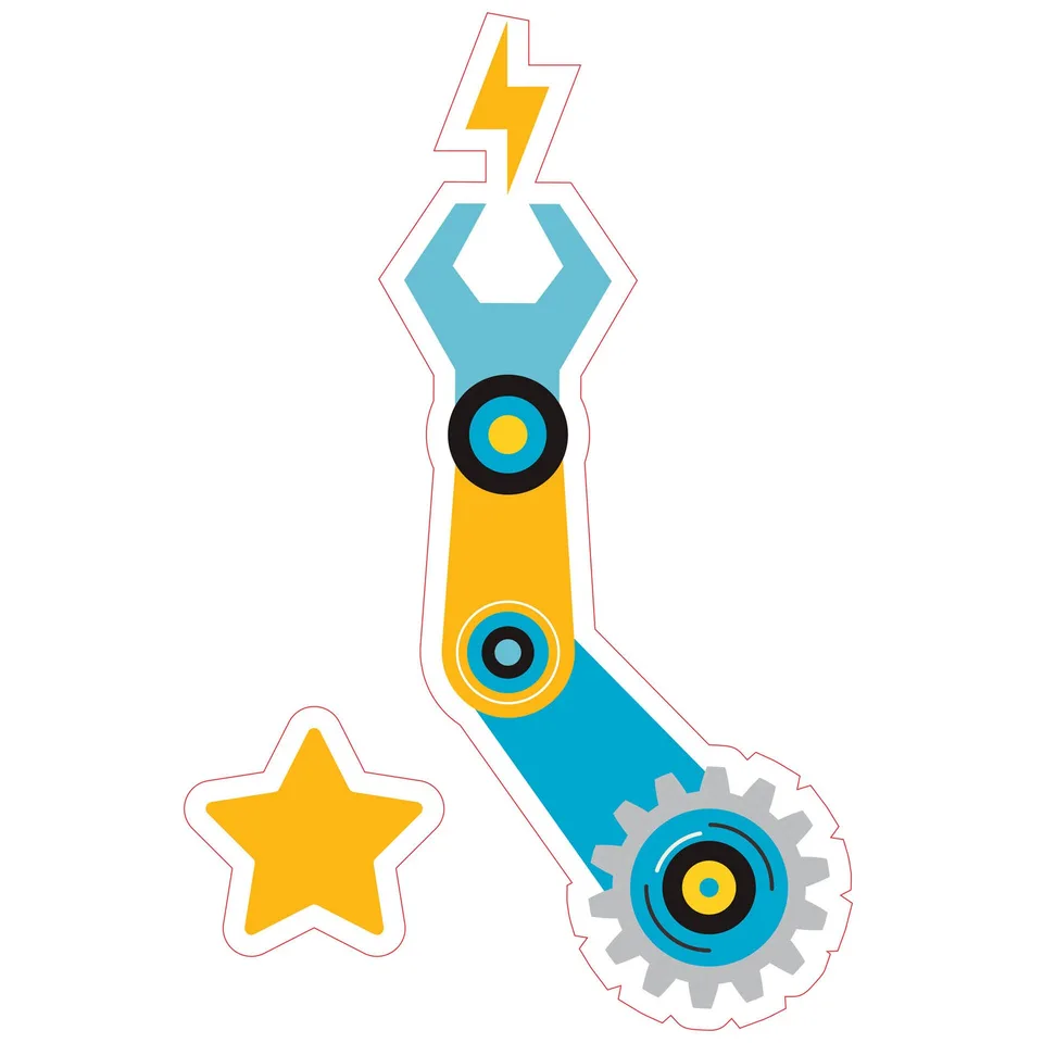 Sticker STEM, Sala de Arte Digitale, set B7, 80 cm, sticker 4