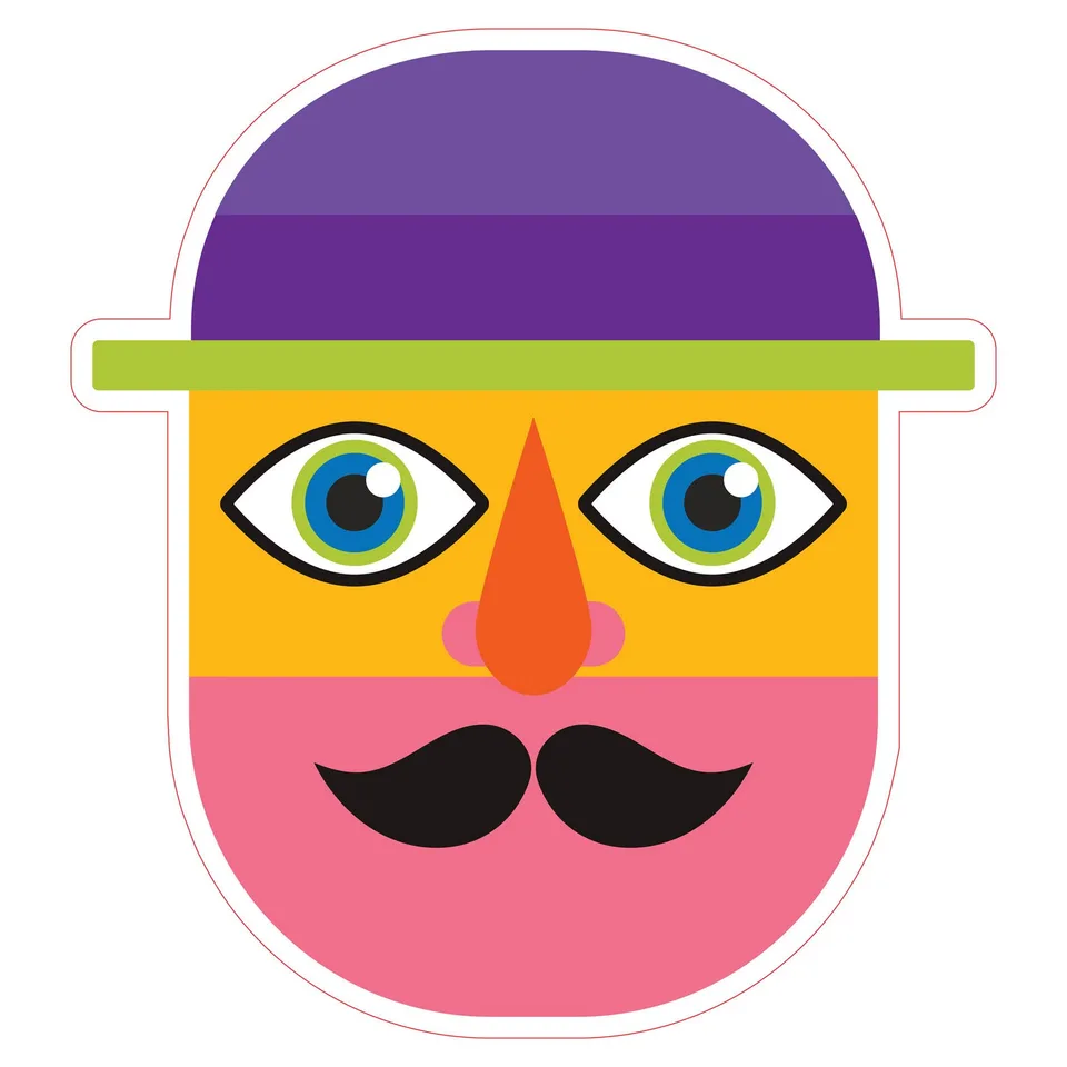 Sticker STEM, Digital Arts Hall, set B7, 80 cm, sticker 6