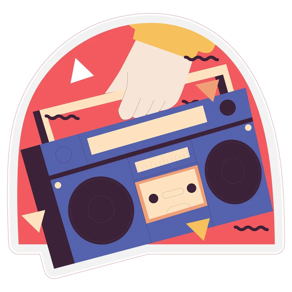 Sticker STEM, Sala de Arte Digitale, set B8, 80 cm, sticker 5