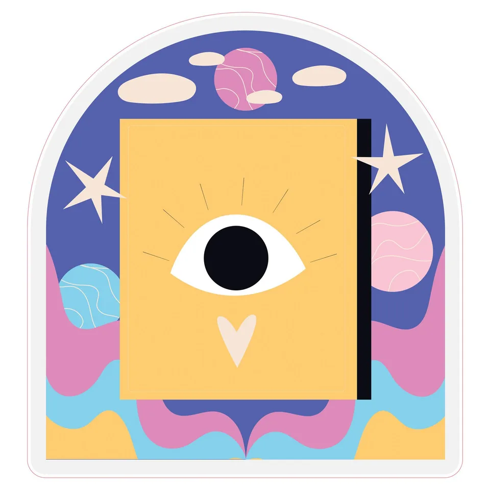 Sticker STEM, Sala de Arte Digitale, set B8, 80 cm, sticker 8