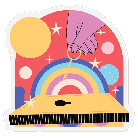 Sticker STEM, Sala Artelor Digitale, set B8, 80 cm, sticker 10