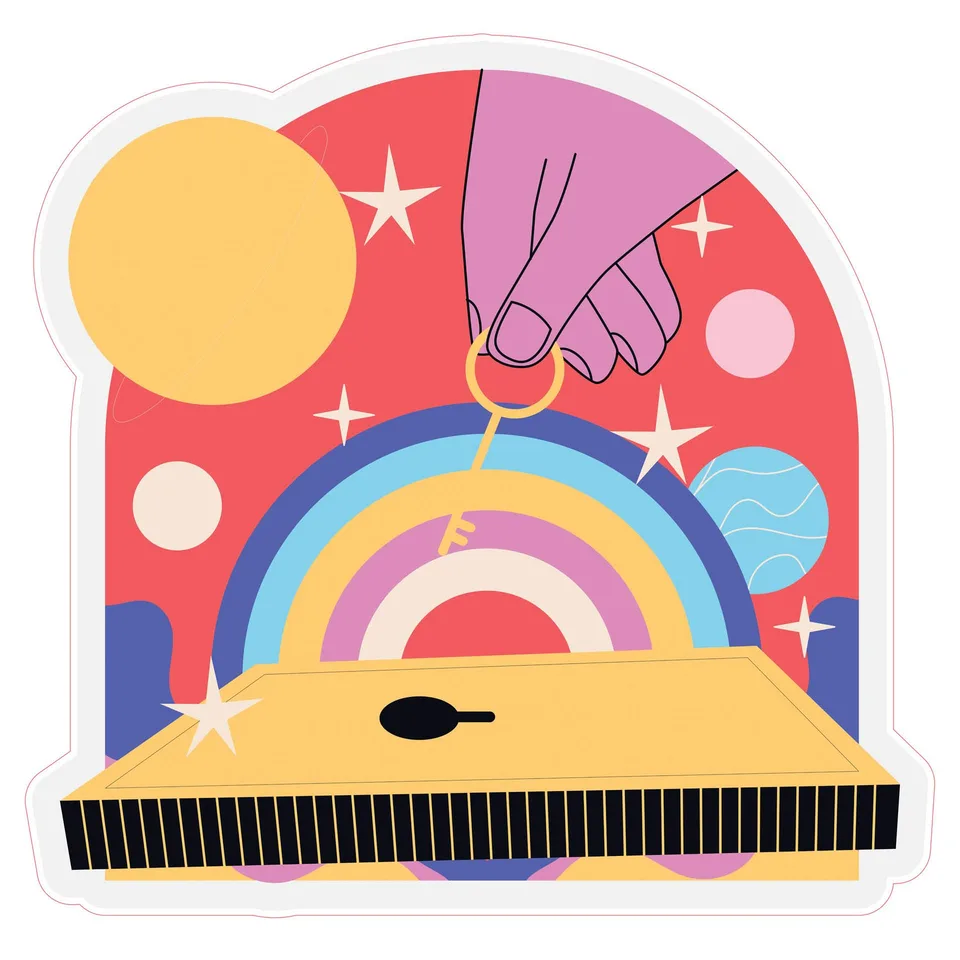 Sticker STEM, Sala Artelor Digitale, set B8, 80 cm, sticker 10