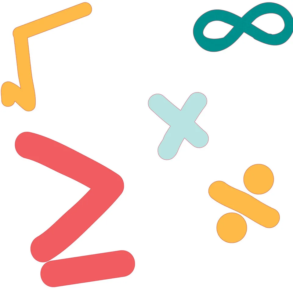 Sticker STEM, Matematică și Informatică - Matematică, set D2, 80 cm, sticker 8