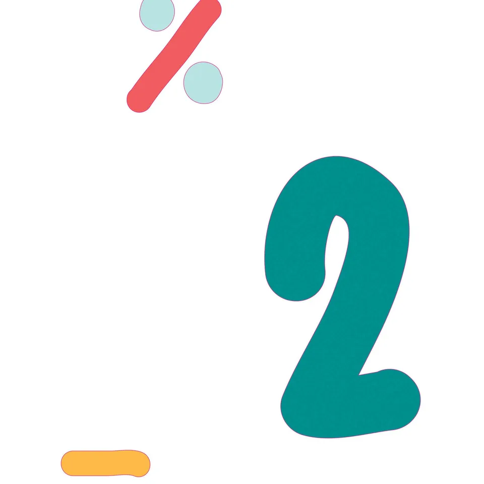Sticker STEM, Matematică și Informatică - Matematică, Set D2, 80 cm, Sticker 10